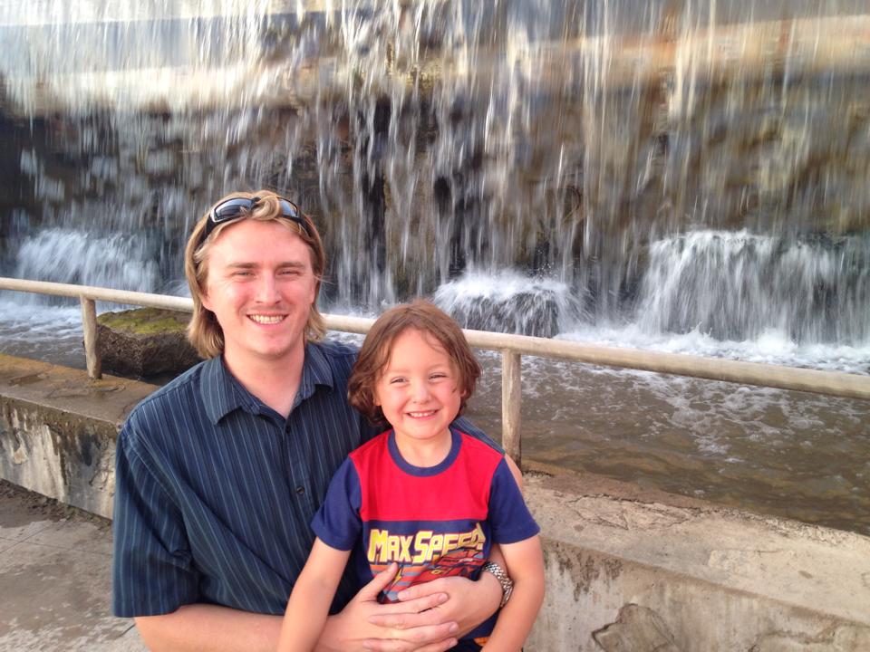 Me with my son
