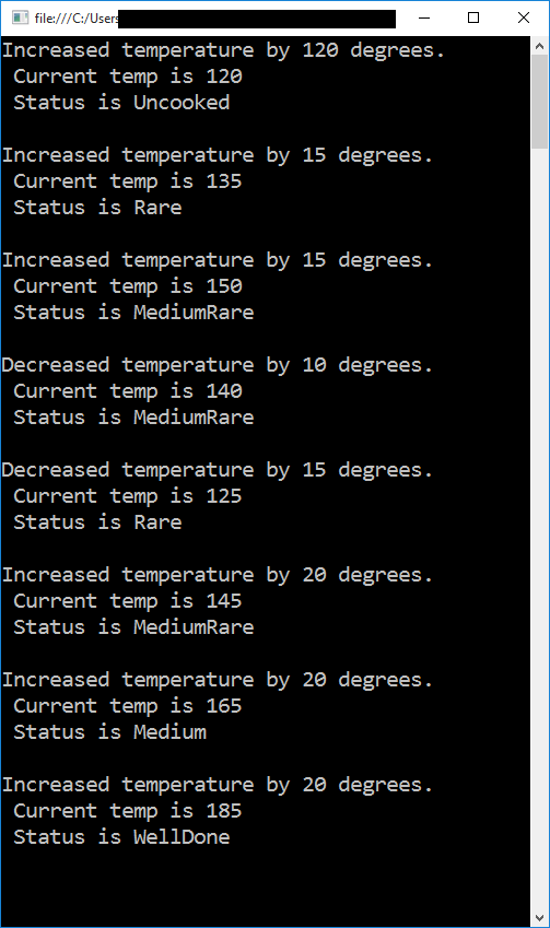 State Pattern in C